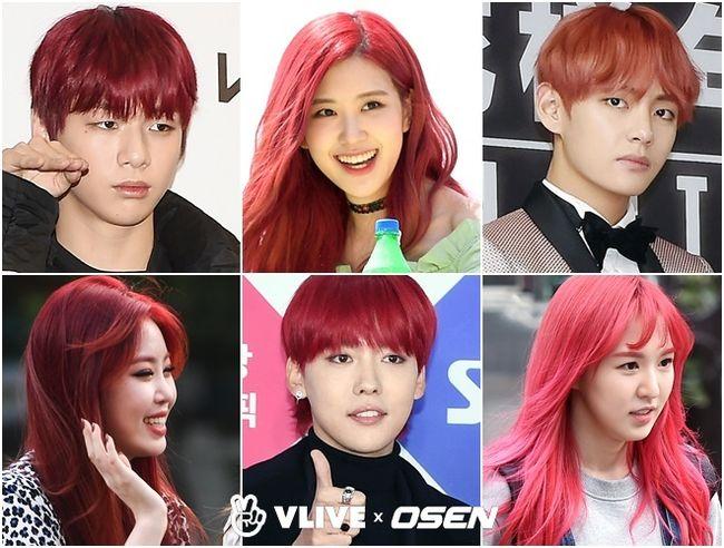 Idols Looking Like Stuffed Toys With Cherry Red Hair