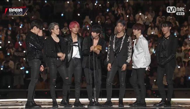 Bts First Daesang Mama