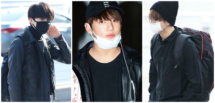 black bucket hat jungkook