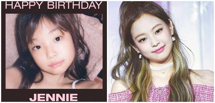 YG posts childhood photo of Jennie on her birthday