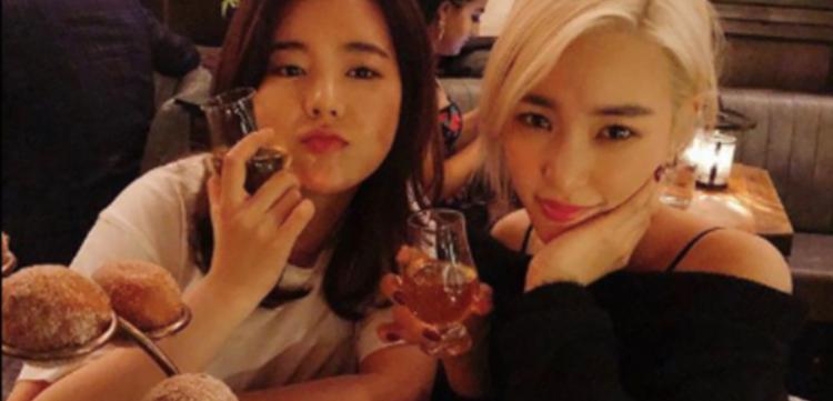 Sunny And Tiffany Snsd Reunites To Have A Drink