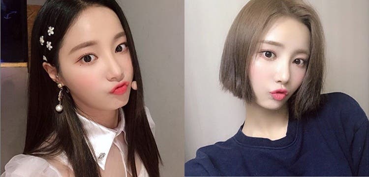 Yeonwoo Says Goodbye To The Goddess Long Hair