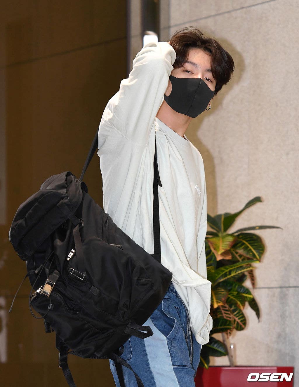 Jungkook Bts Appears With Parted Slightly Waved Hair
