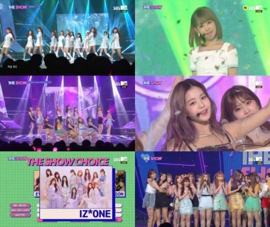 Iz One The Show で1位を獲得 可愛らしいツバメに変身 動画あり