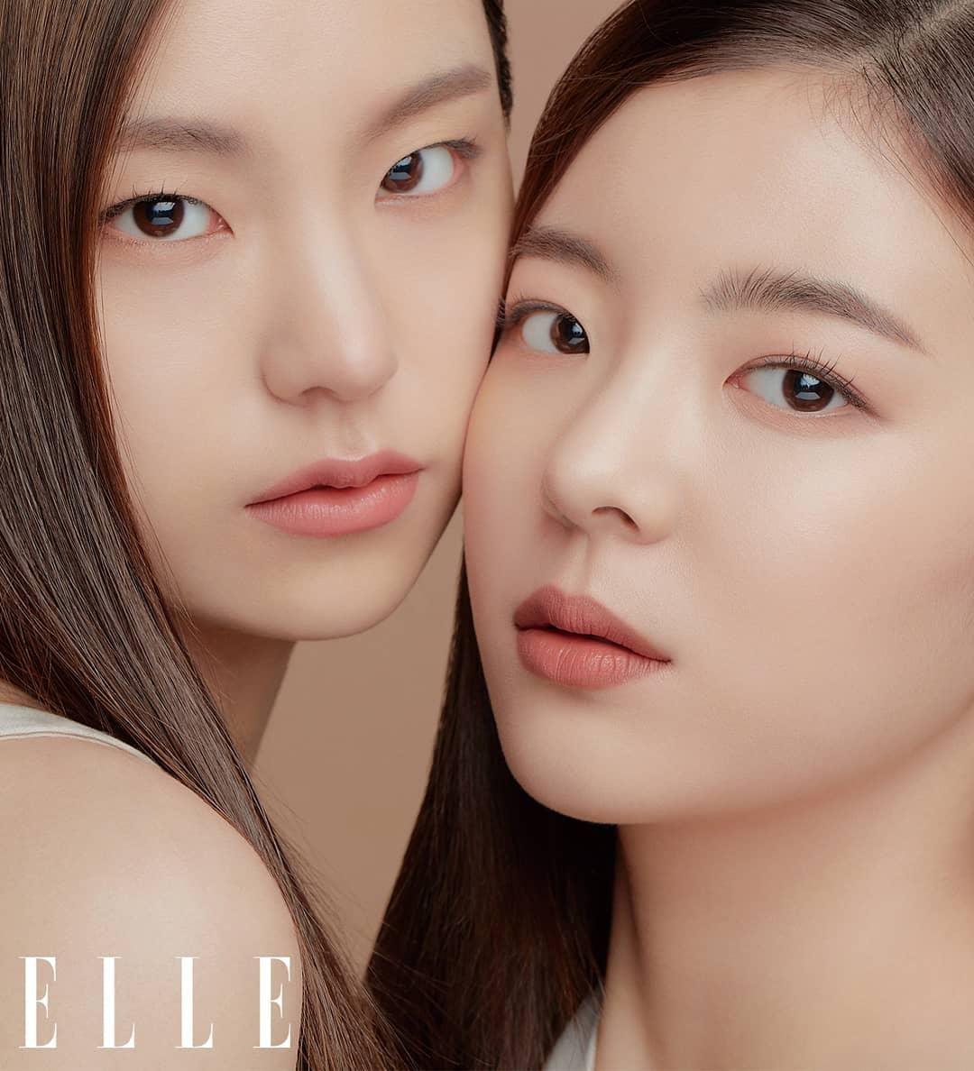ITZY продемонстрировали естественный макияж в фотосессии для Elle