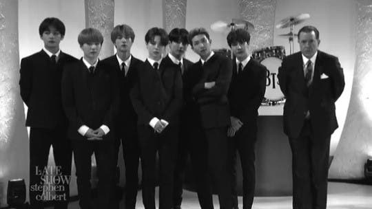 Wallpaper Cuplikan Perbandingan Bts Dengan The Beatles Dirilis Talk Show For Free