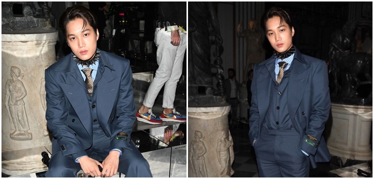 kai gucci fashion show