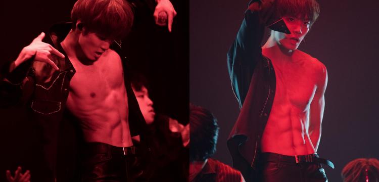 JR (Nu'est) - Killer abs catch everybody off guard