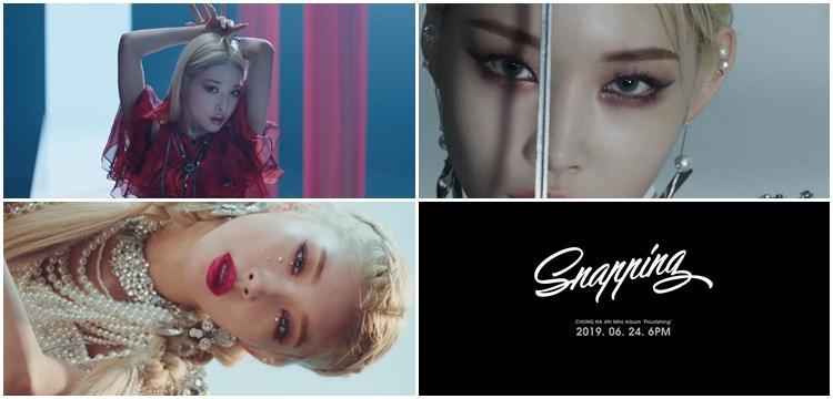 Chungha Enthralling In Mv Teaser For New Song Snapping