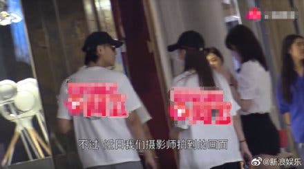 Foto kencan Tao dan Kim yang beredar luas.