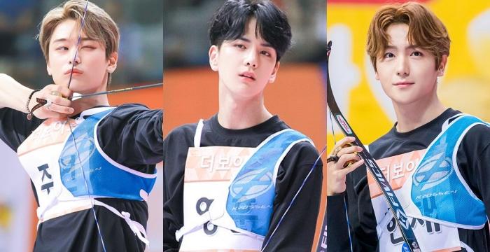 The Boyz' handsome trio flaunt archery skill in "2019 ISAC"