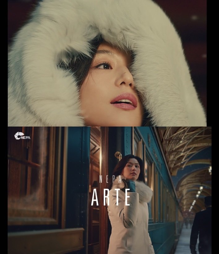 Чон Джи Хён в красивой рекламе бренда Nepa Arte