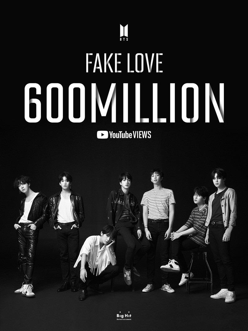 After Fire And Dna Fake Love Become Bts 3rd 600 Million