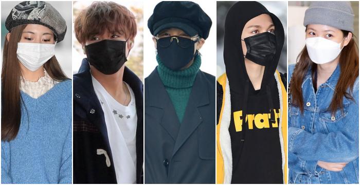 Kpop Idols Airport Fashion Amid The Coronavirus Outbreak