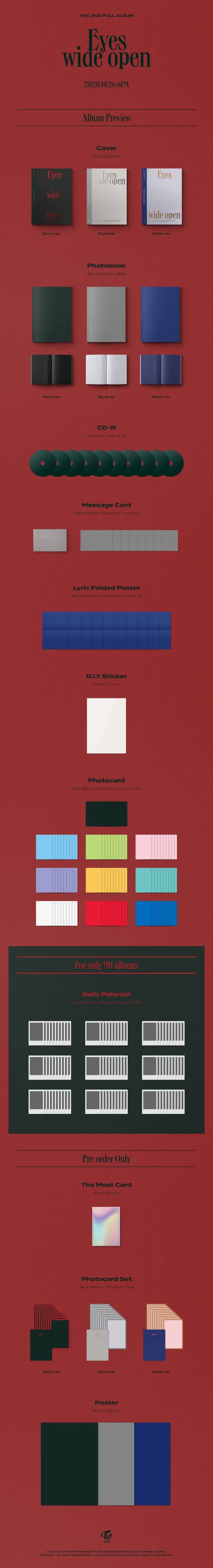 TWICE THE 2ND FULL ALBUM Album Preview